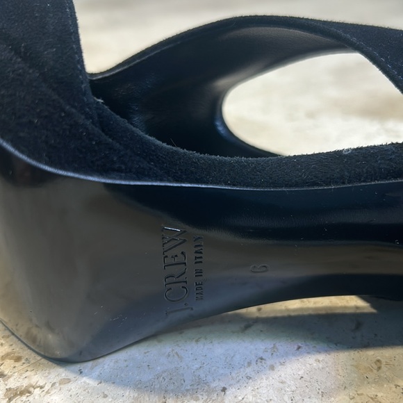 J. Crew suede heels. Size 6. Like new - Picture 7 of 8